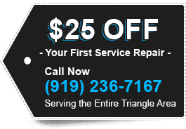$25 Off First Service Repair